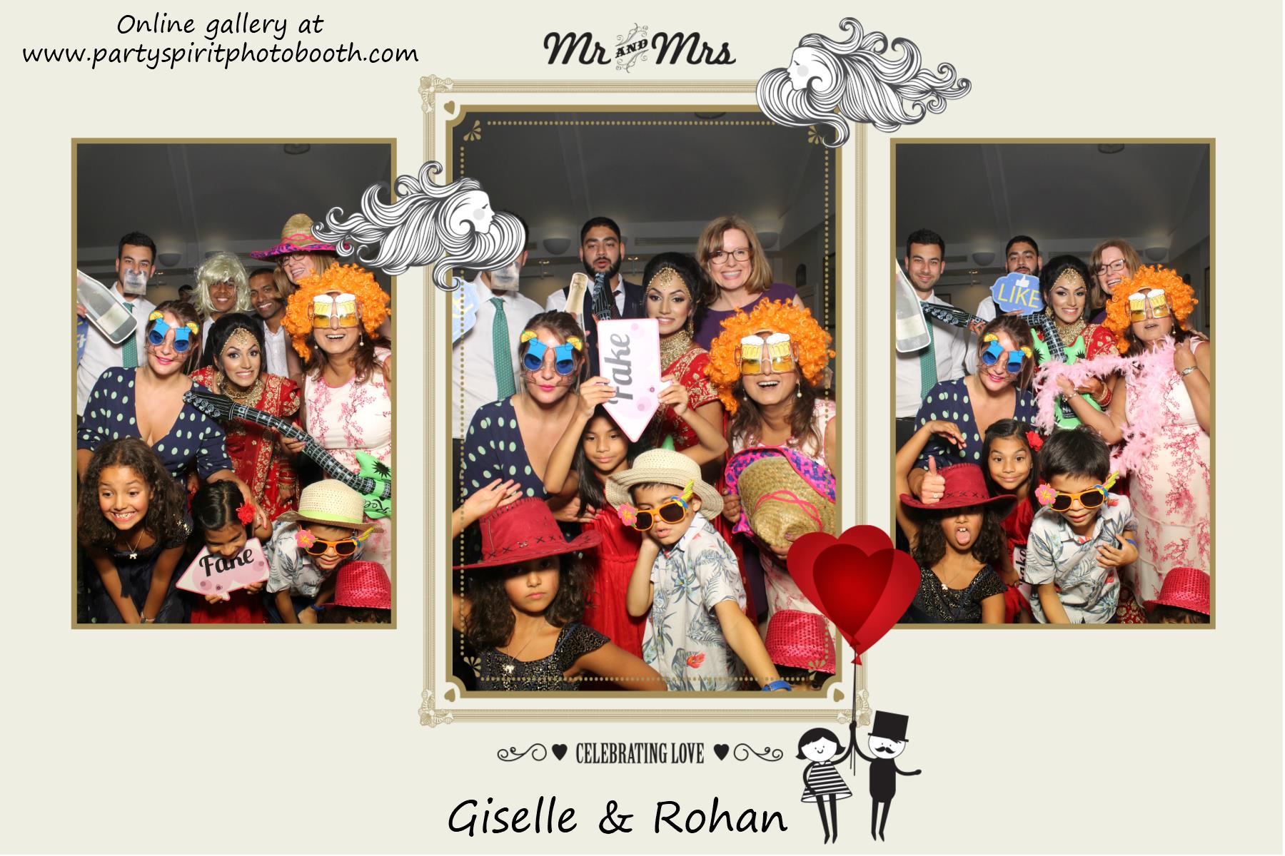 Giselle and Rohan's Wedding | View more photos from the event at gallery.partyspiritphotobooth.com/u/PartySpiritPhotoBooth/Giselle-and-Rohans-Wedding